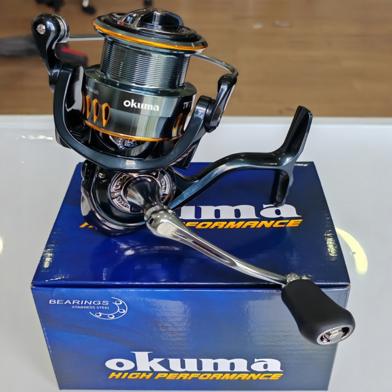 オクマ製、全金属製スピニングリール、防錆加工済み、1000～ - Fishing Boat Steering Wheel のレビューと価格
